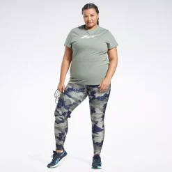 Leggings & Tights|Reebok Leggings & Tights Workout Ready Camo Print Leggings (Plus Size)