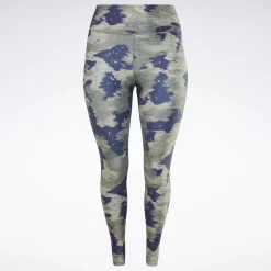 Leggings & Tights|Reebok Leggings & Tights Workout Ready Camo Print Leggings (Plus Size)