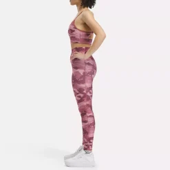 Leggings & Tights|Reebok Leggings & Tights Workout Ready Camo Print Tights