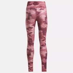 Leggings & Tights|Reebok Leggings & Tights Workout Ready Camo Print Tights