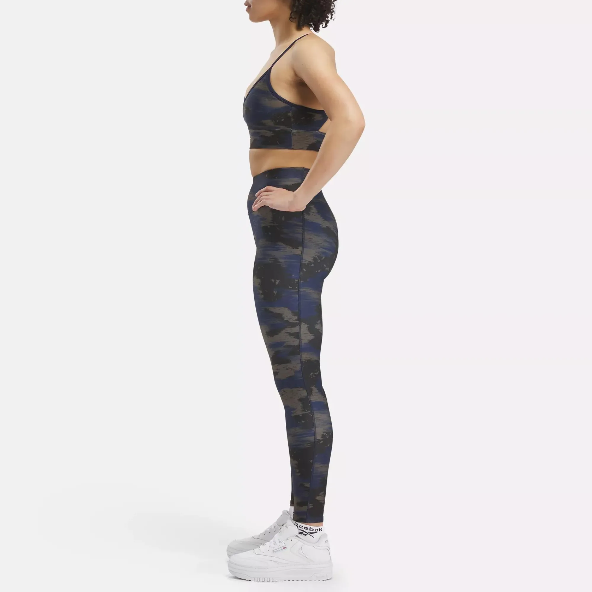 Leggings & Tights|Reebok Leggings & Tights Workout Ready Camo Print Tights