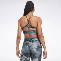 Sports Bras|Reebok Sports Bras Workout Ready Camo Print Bra
