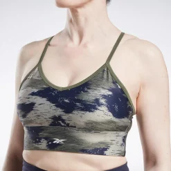 Sports Bras|Reebok Sports Bras Workout Ready Camo Print Bra