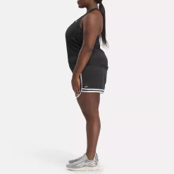 Shorts|Reebok Shorts Workout Ready High-Rise Shorts (Plus Size)