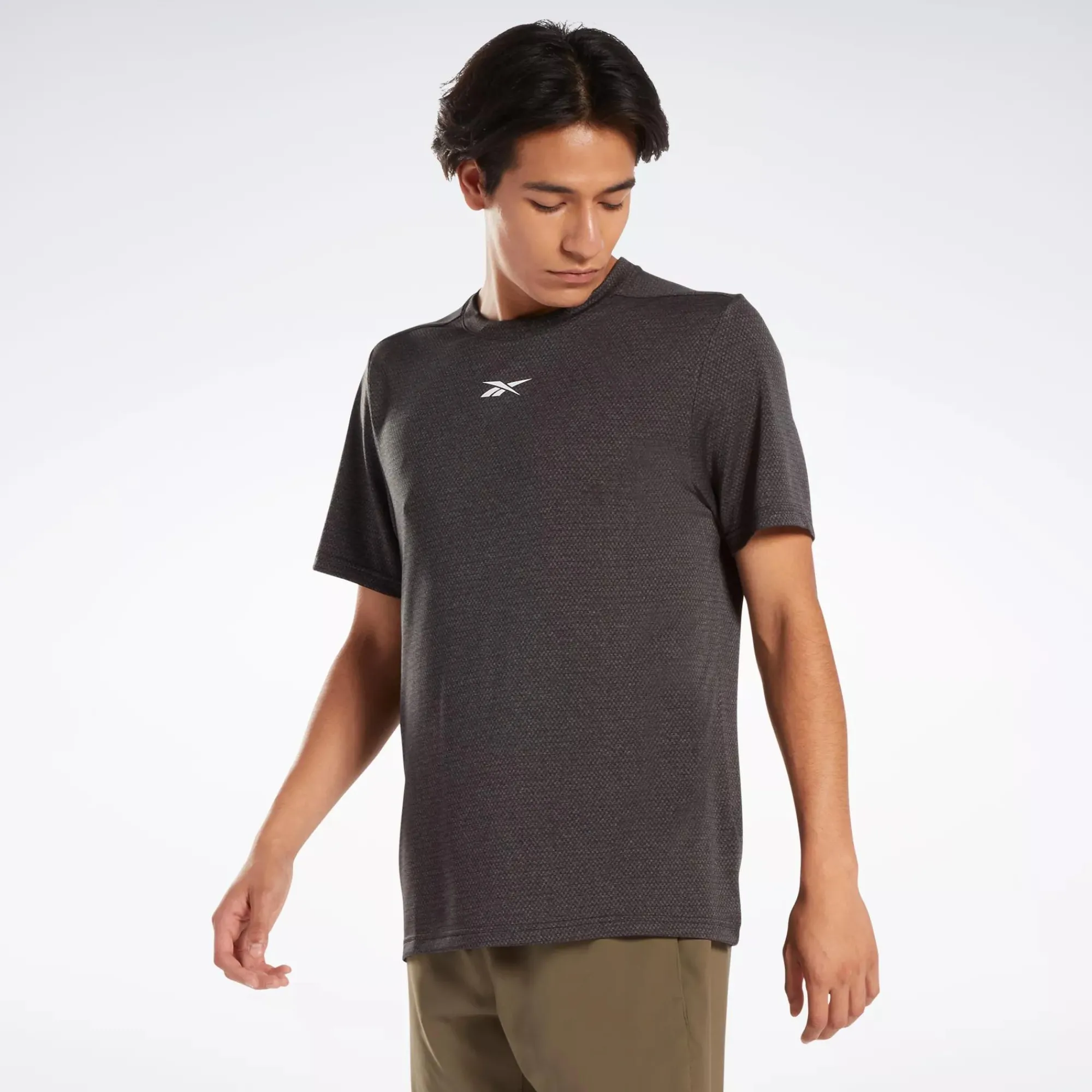Tops & T-Shirts|Reebok Tops & T-Shirts Workout Ready Melange T-Shirt