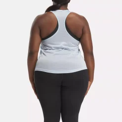 Tank Tops|Reebok Tank Tops Workout Ready Mesh Back Tank Top (Plus Size)