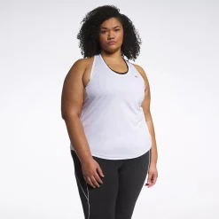 Tank Tops|Reebok Tank Tops Workout Ready Mesh Back Tank Top (Plus Size)