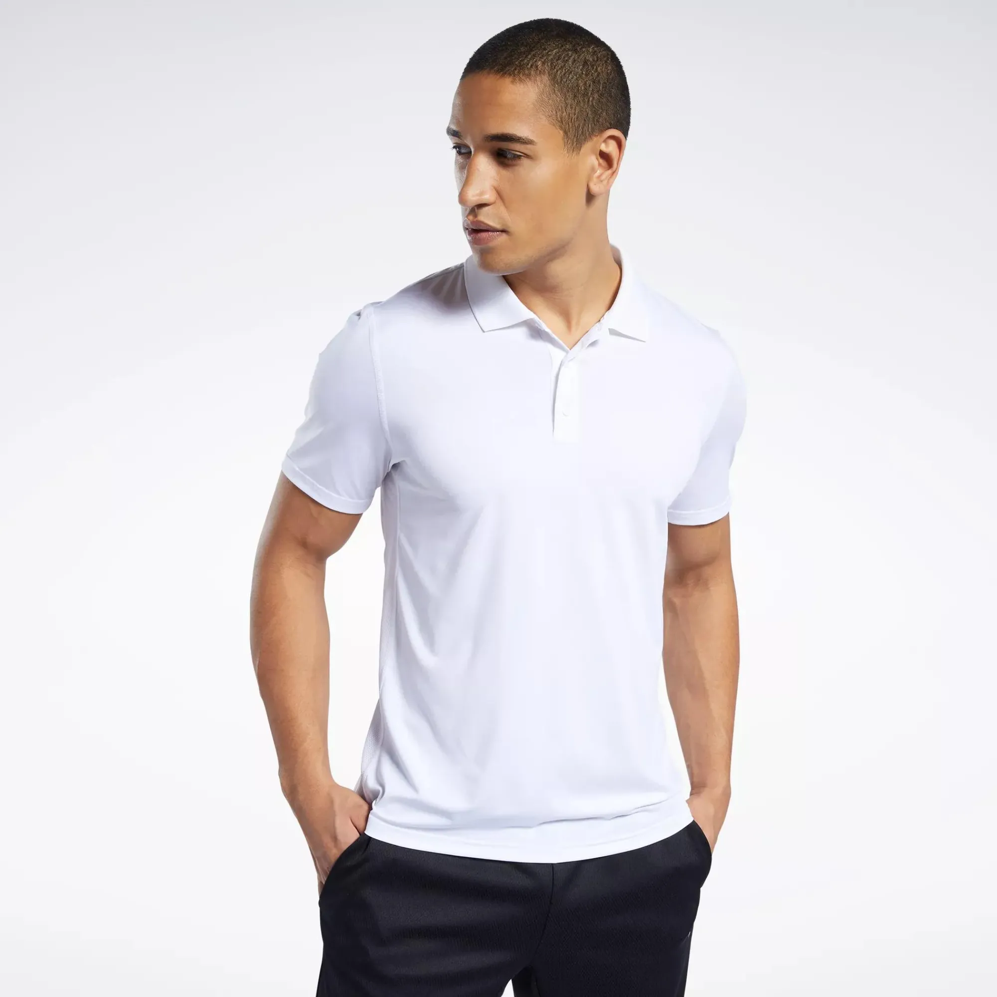 Tops & T-Shirts|Reebok Tops & T-Shirts Workout Ready Polo Shirt