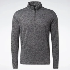 Hoodies & Sweatshirts|Reebok Hoodies & Sweatshirts Workout Ready Quarter-Zip Top