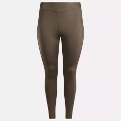 Leggings & Tights|Reebok Leggings & Tights Yoga High-Waisted Performance Rib Leggings (Plus Size)