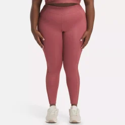 Leggings & Tights|Reebok Leggings & Tights Yoga High-Waisted Performance Rib Leggings (Plus Size)