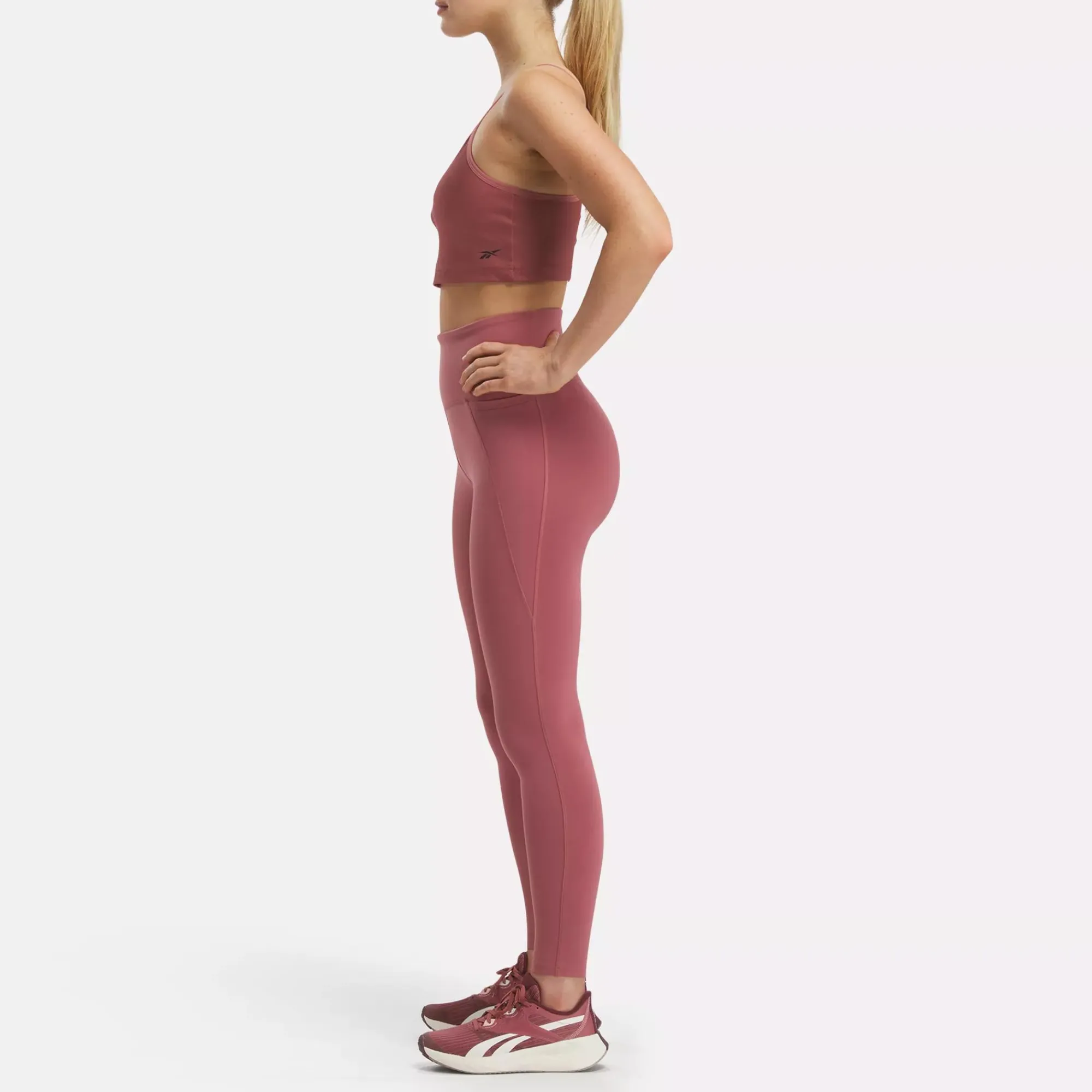 Yoga|Reebok Yoga Yoga Performance Rib Crop Top